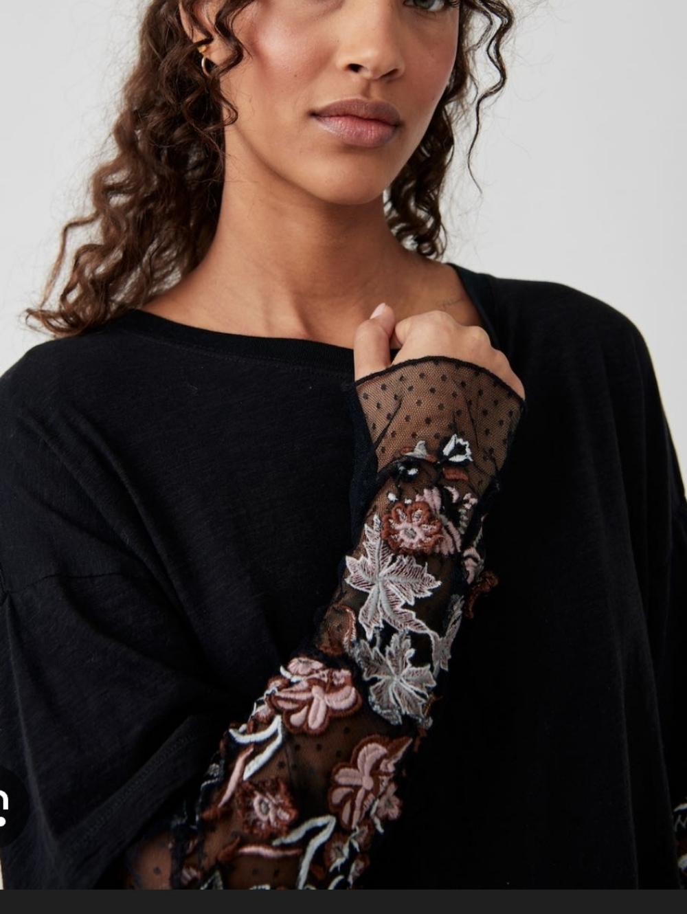 Free People Gardener Tee - SMALL NWT - Picture 5 of 15